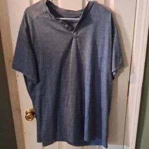 George Navy Striped Shirt